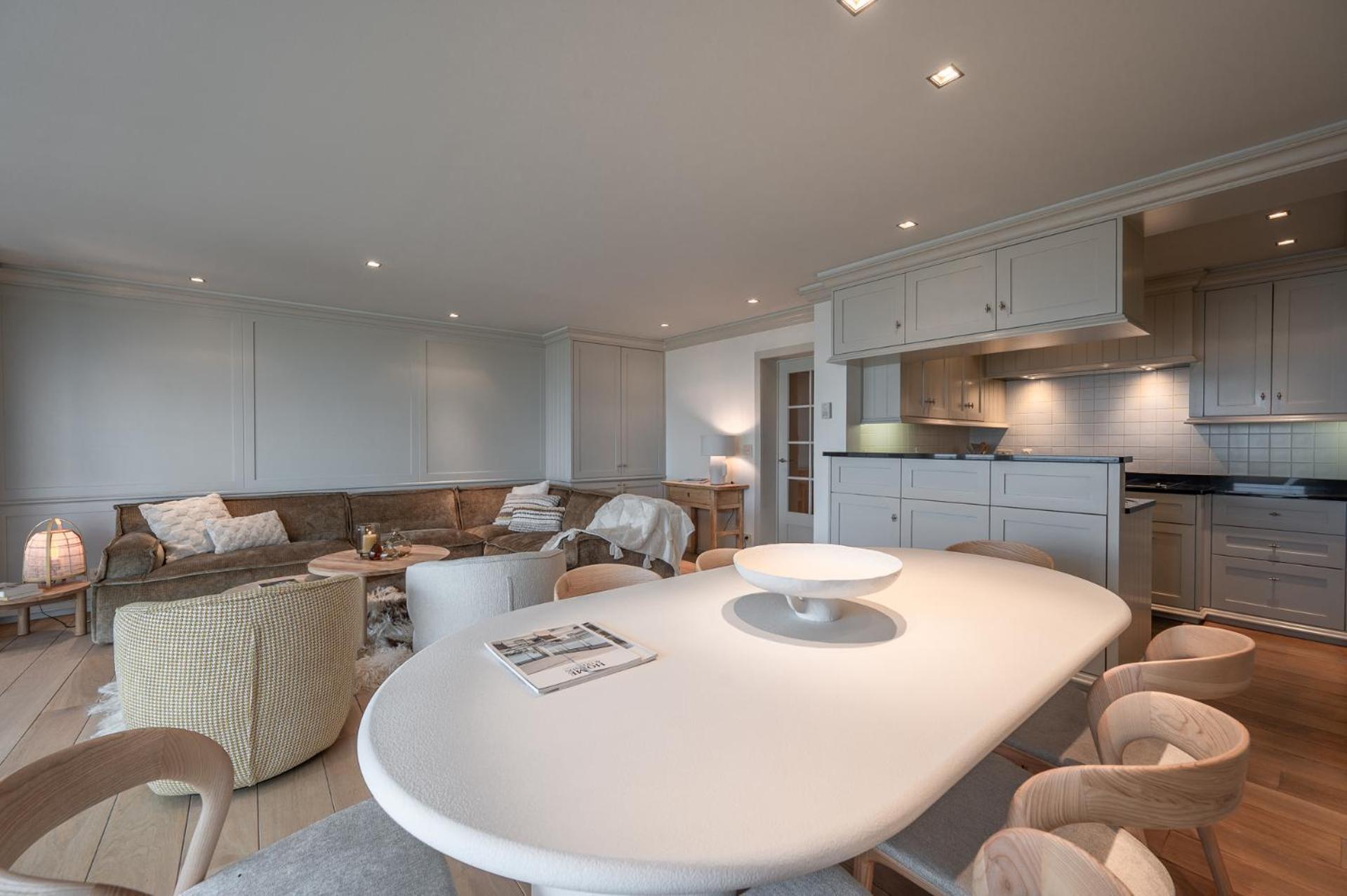 Appartementen Op De Zeedijk In Knokke Op De 3E En 4E Verdieping Van Logie Marie Εξωτερικό φωτογραφία